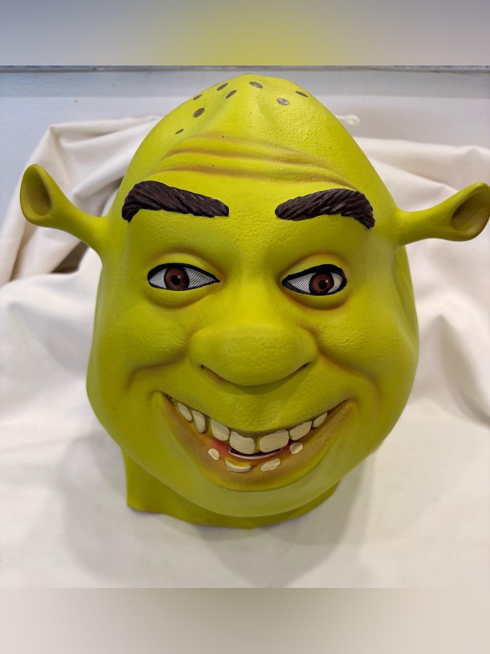 Spirit Halloween Shrek  Head Latex Costume Mask
